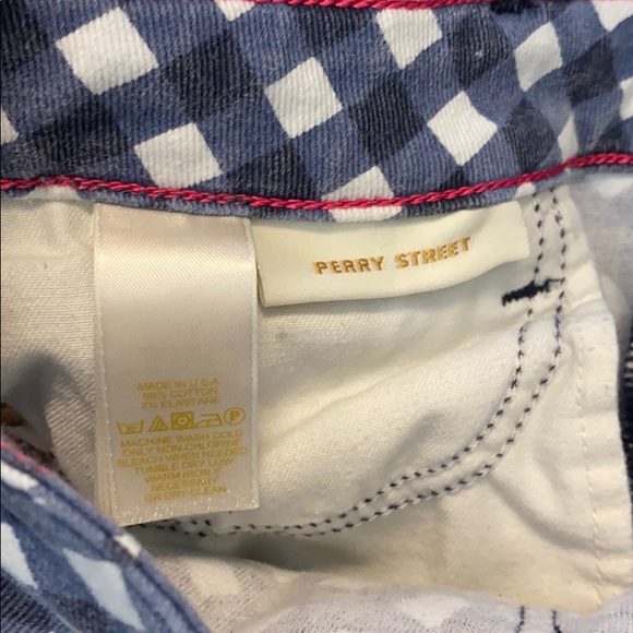 Kate Spade PERRY Street Cropped Gingham Pants - Picture 6 of 8